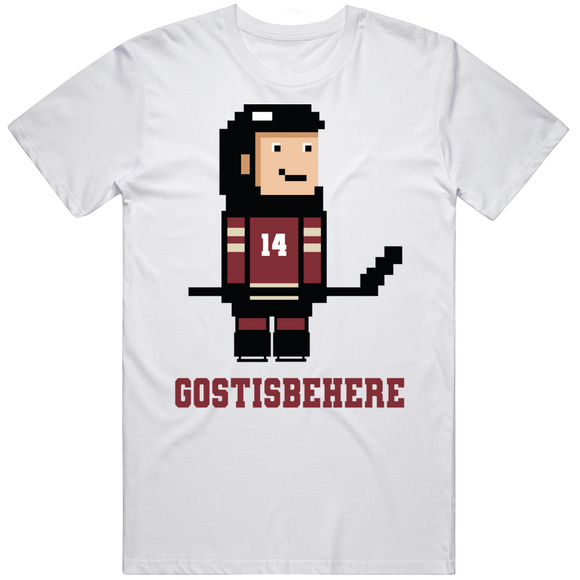 Shayne Gostisbehere 8 Bit Retro Arizona Hockey Fan T Shirt