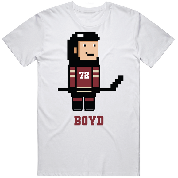 Travis Boyd 8 Bit Retro Arizona Hockey Fan T Shirt