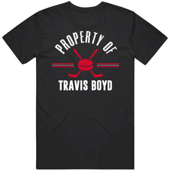 Travis Boyd Property Of Arizona Hockey Fan T Shirt