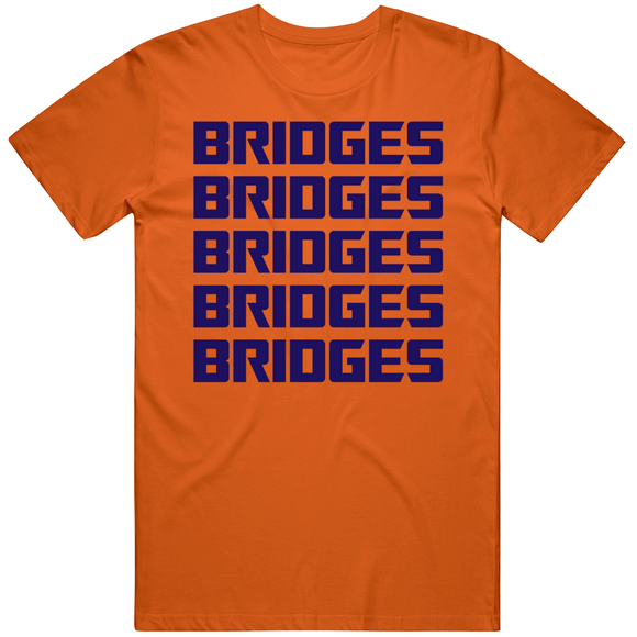 Mikal Bridges X5 Phoenix Basketball Fan T Shirt